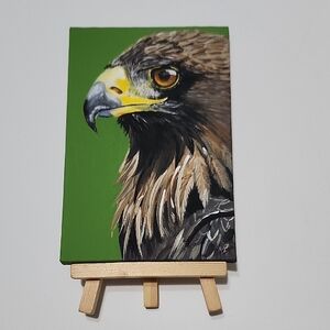 Majestic Eagle Art Painting on Canvas